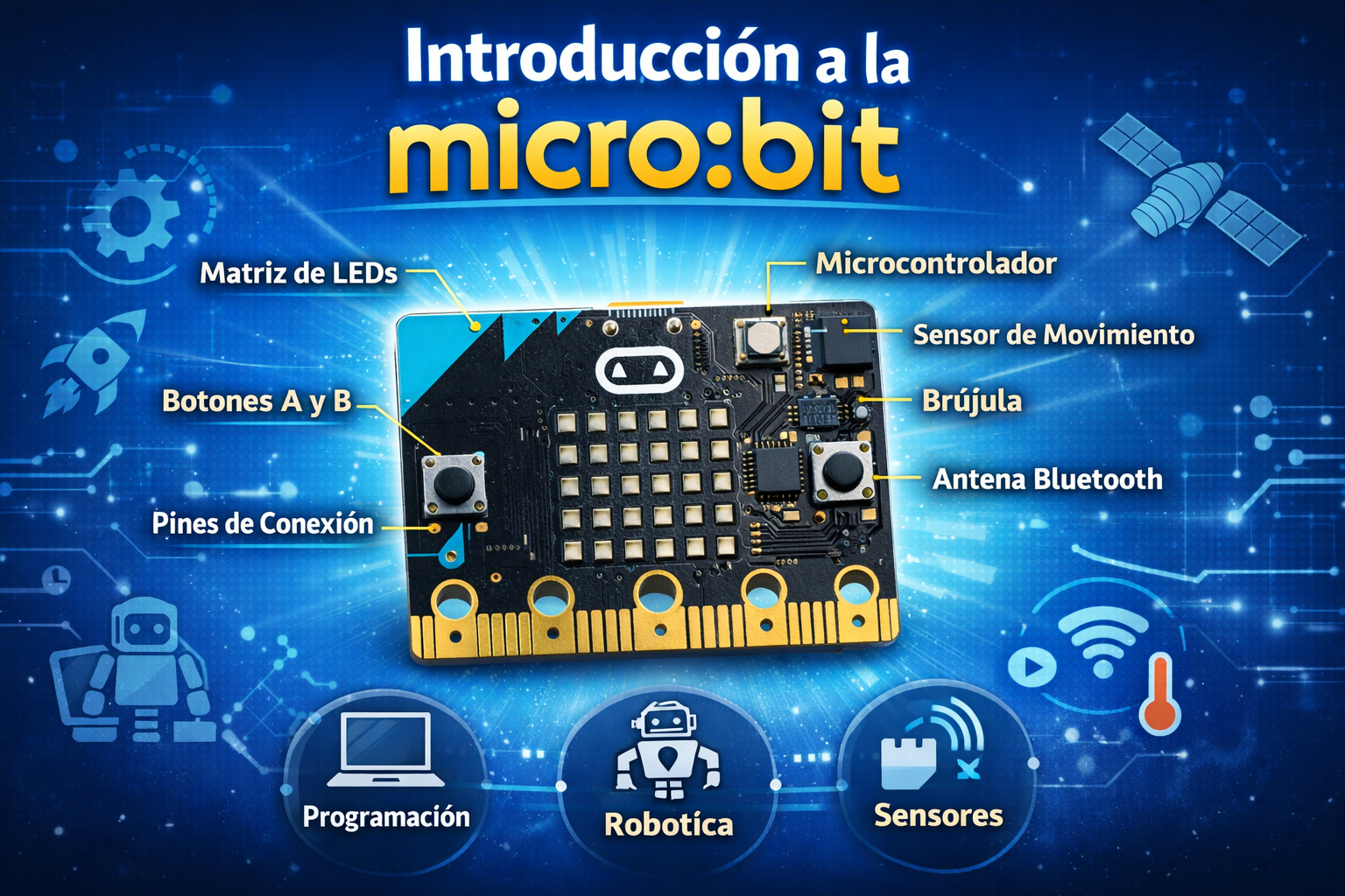 Introducción a la tarjeta BBC micro:bit