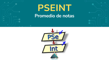 Ejercicio PseInt: Promedio de notas