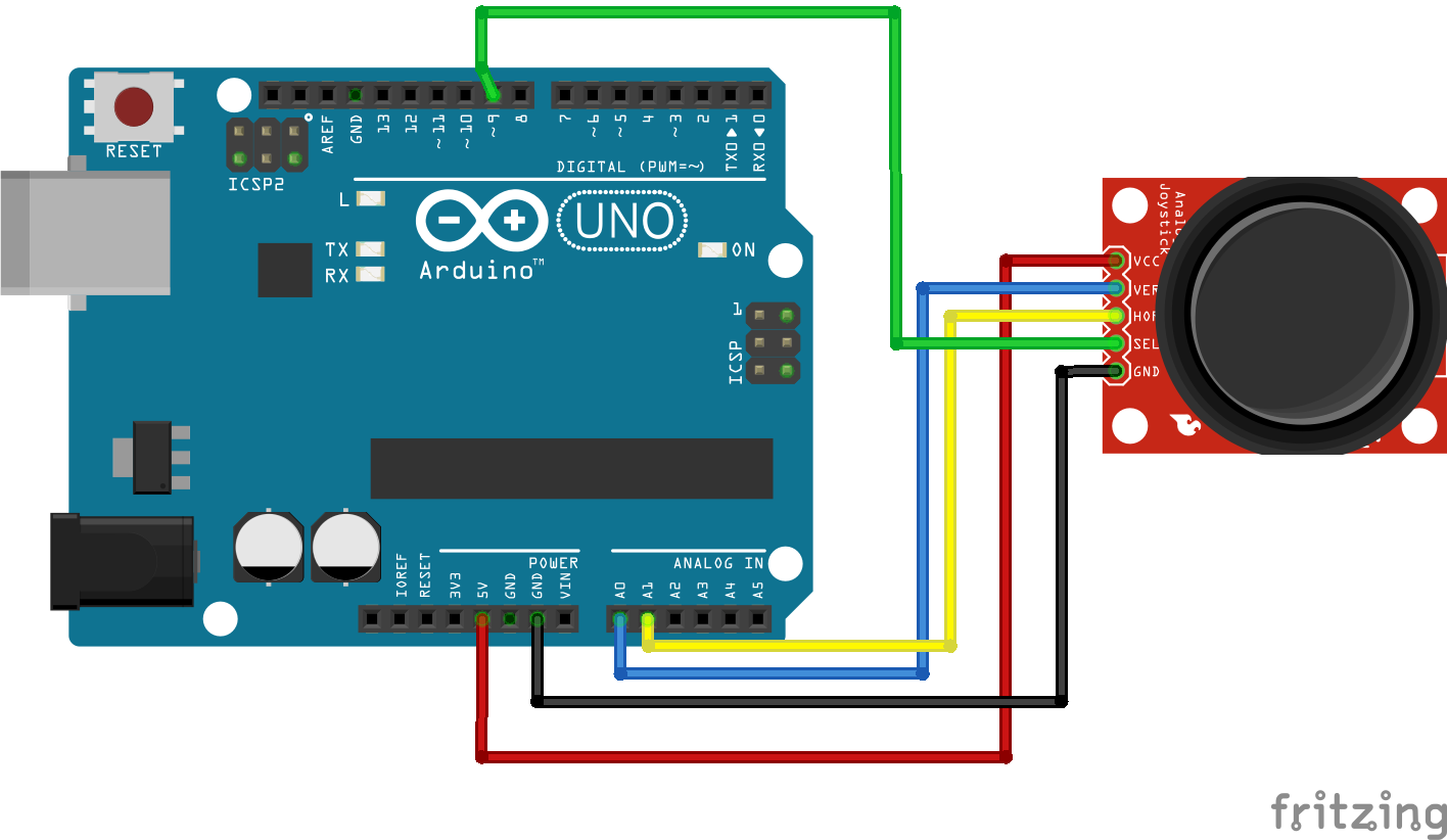 Tutorial de uso módulo de palanca de mando KY-023 (Joystick)