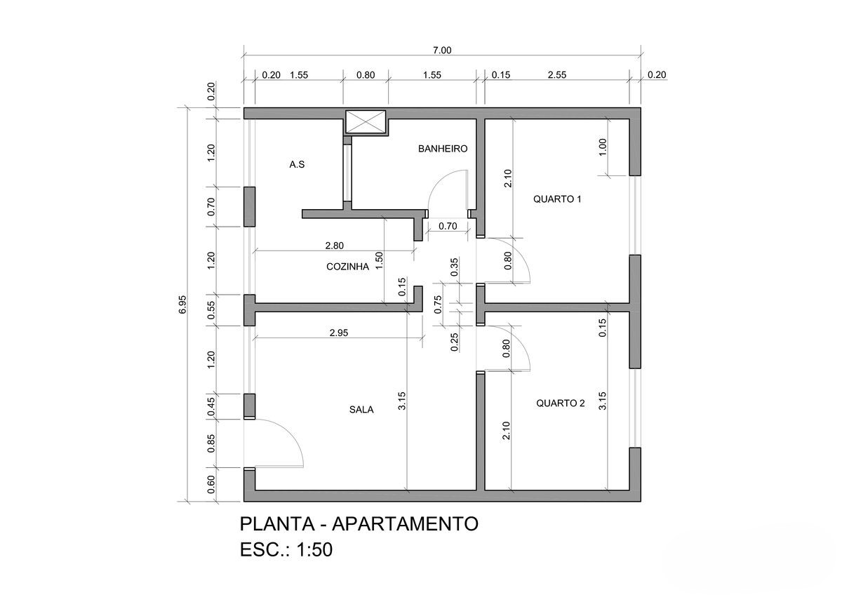 plano apartamento